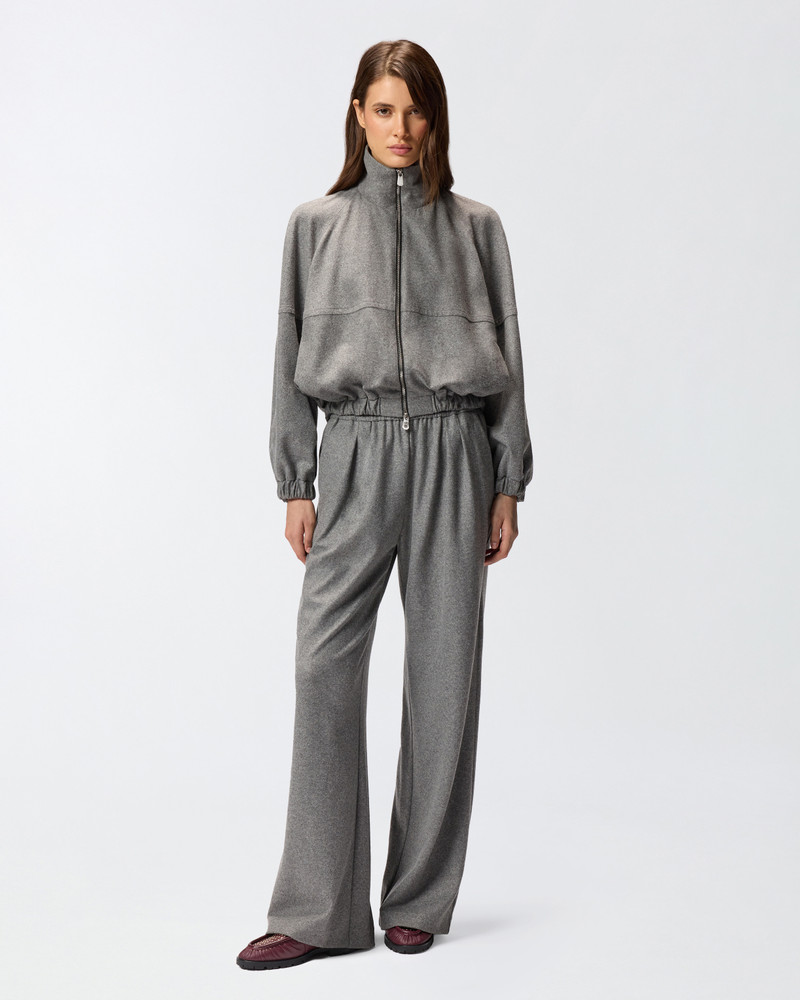 WOOL-BLEND BOMBER JACKET WITH ZIP 3