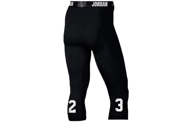 Jordan Air Jordan Pro Compression Three-Quarter 'Black' 814656-010 outlook
