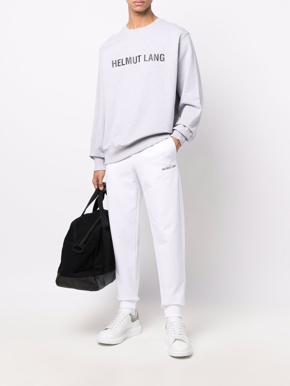 LOGO-PRINT TRACK PANTS - 5