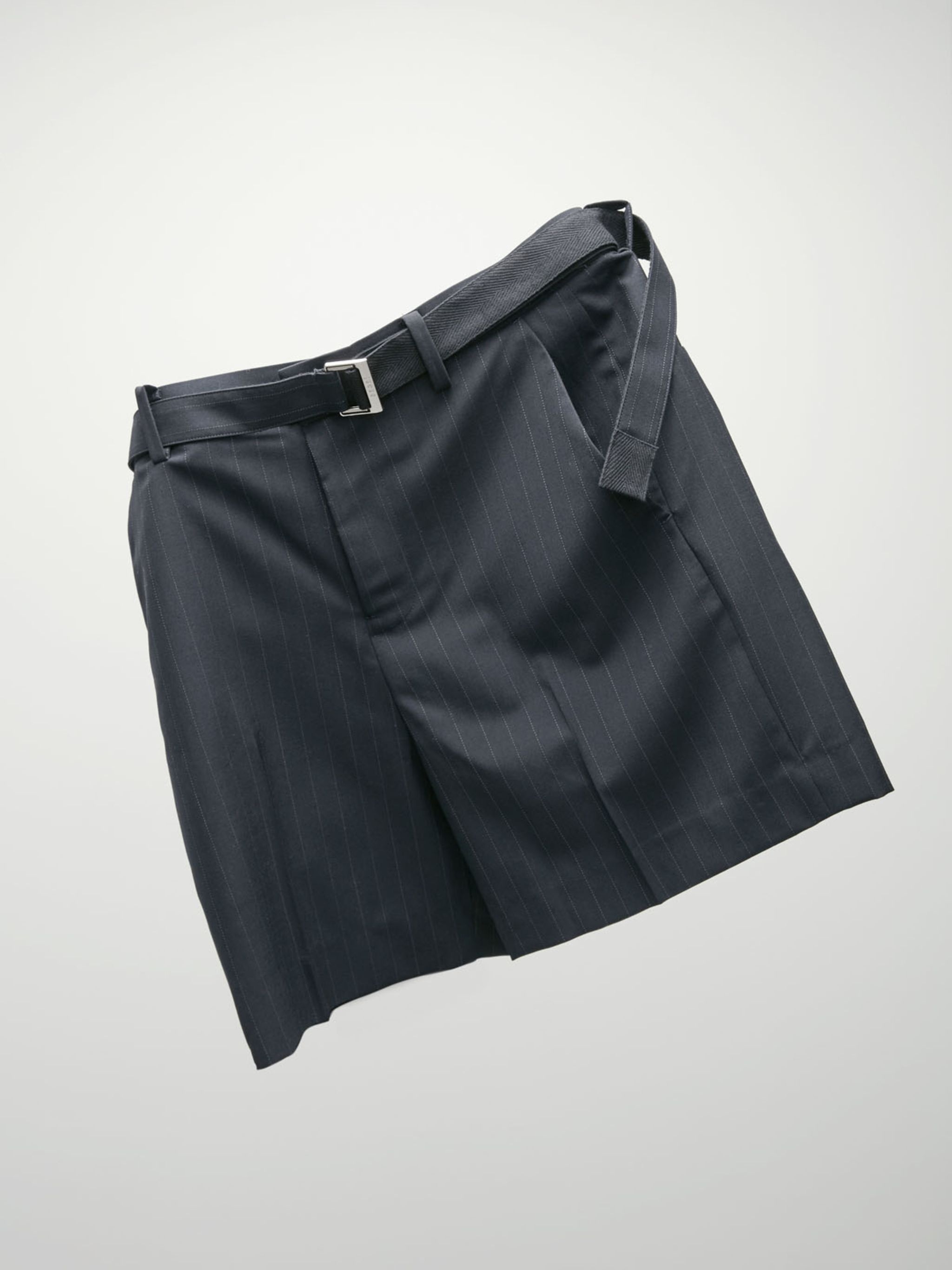 Chalk Stripe Shorts - 2