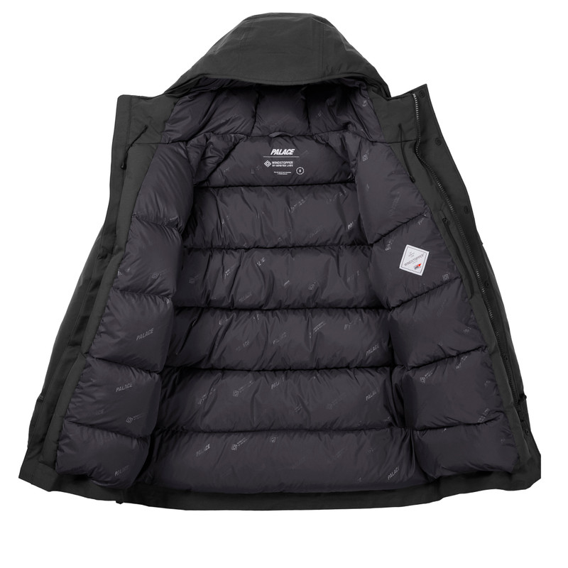 PALACE GORE-TEX WINDSTOPPER DOWN PARKA BLACK outlook