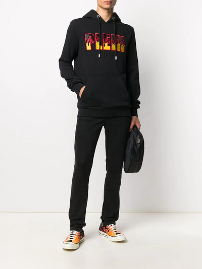 PHILIPP PLEIN Flame logo hoodie outlook