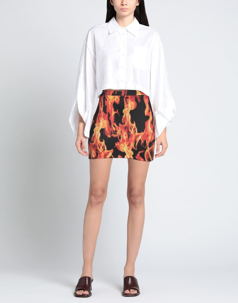 VETEMENTS Orange Women's Mini Skirt outlook