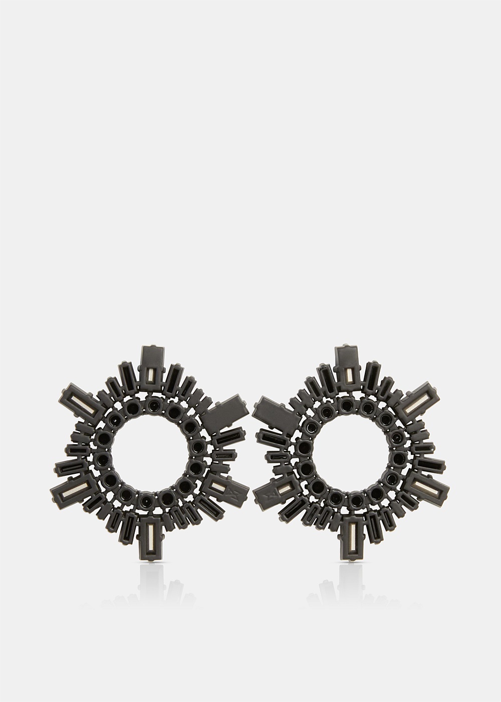 Jet Mini Begum Earrings - 2