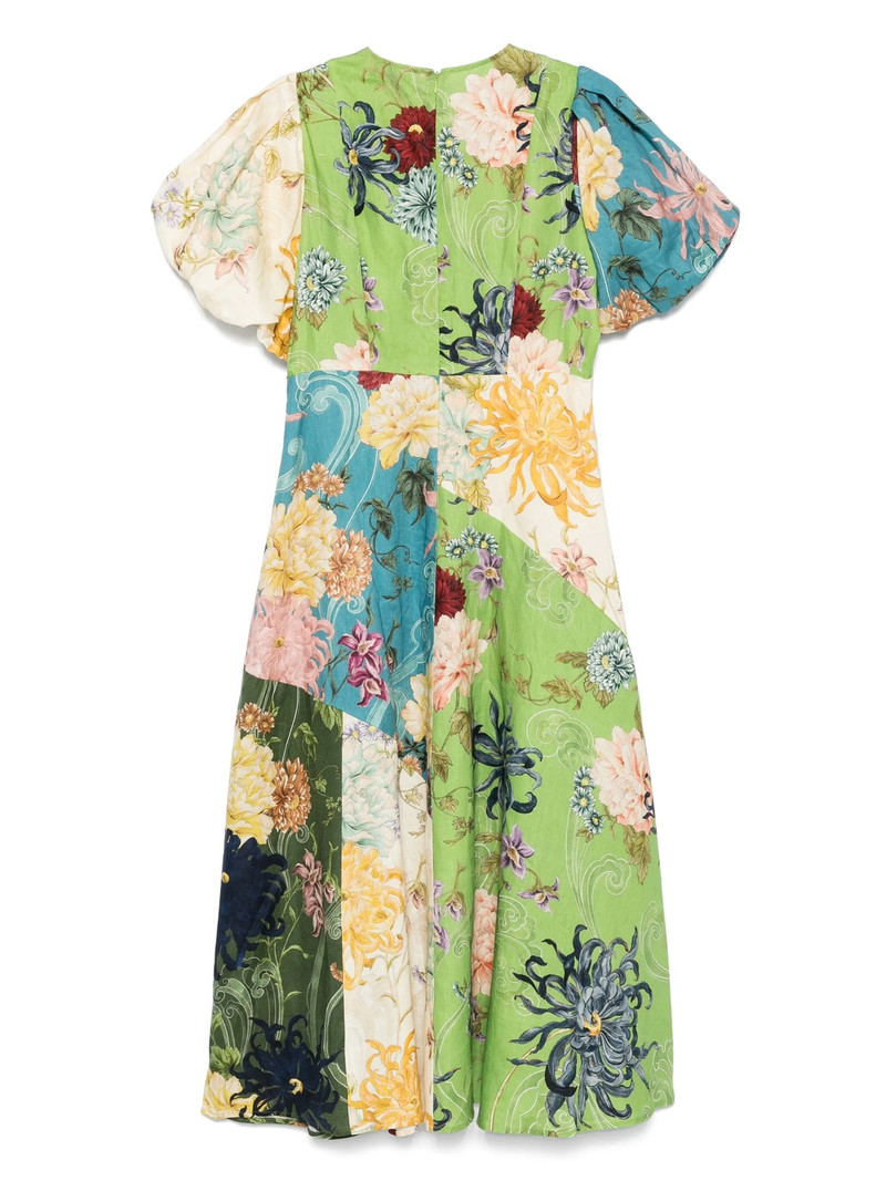 ALÉMAIS Avery Spliced Midi Dress outlook