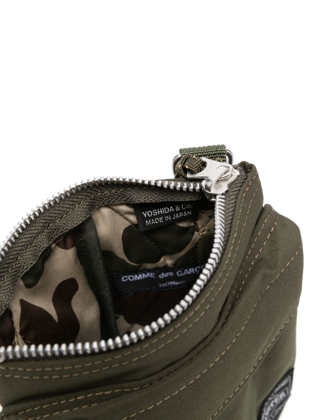 logo-patch messenger bag - 5