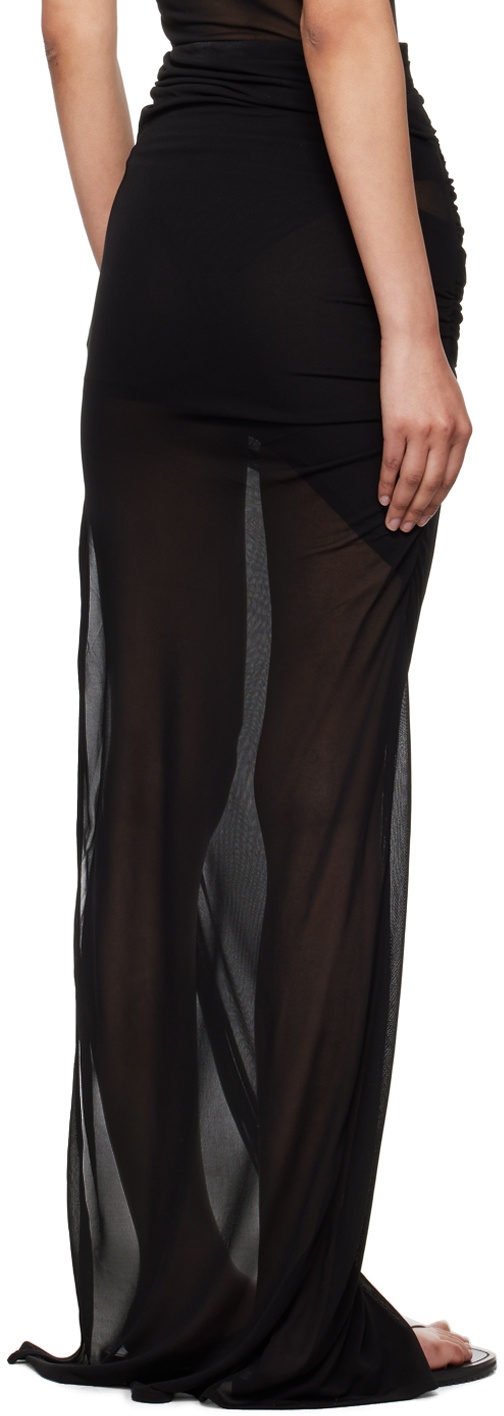 Black Tiroi Maxi Skirt - 3