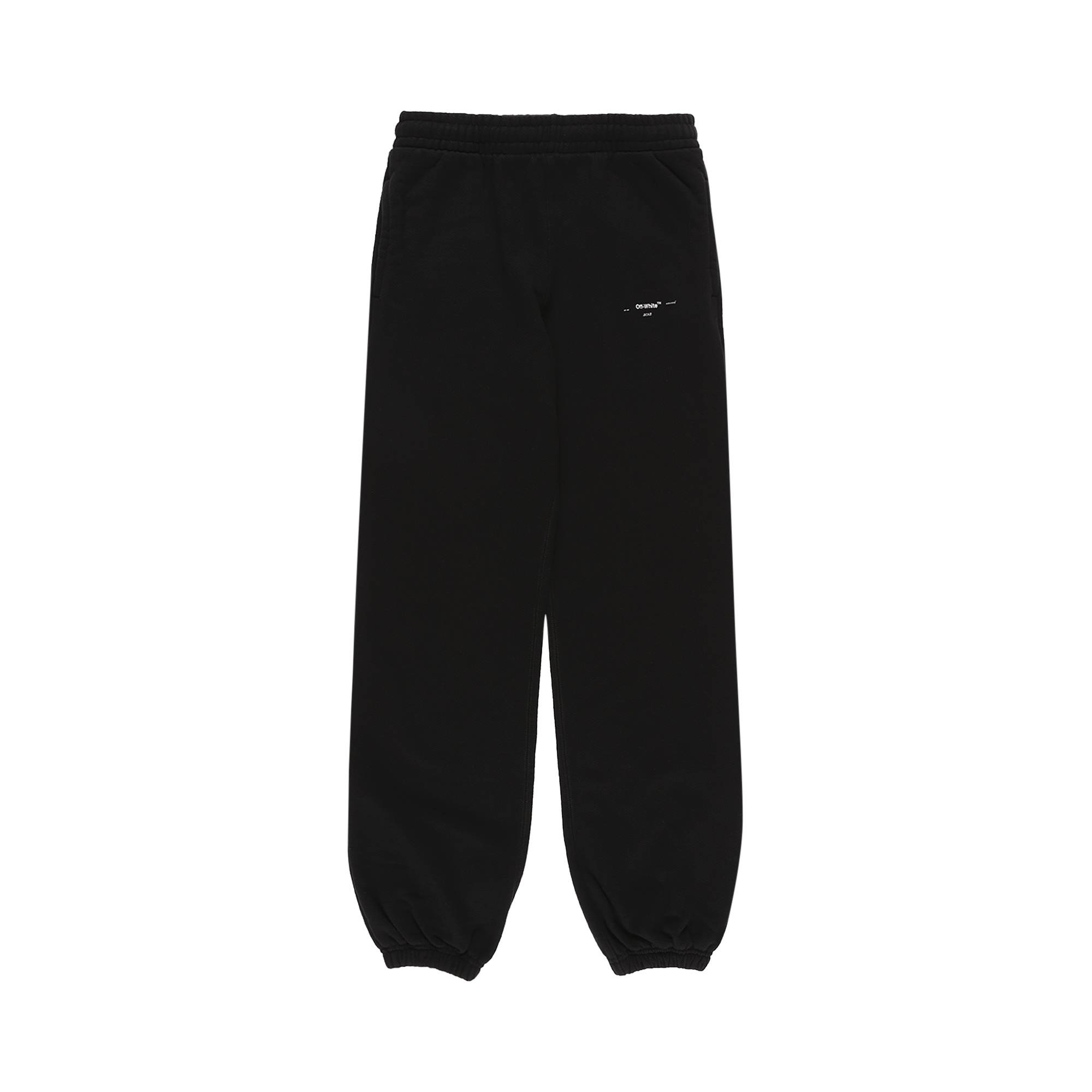 Off-White Logo Slim Sweatpant 'Black' - 1