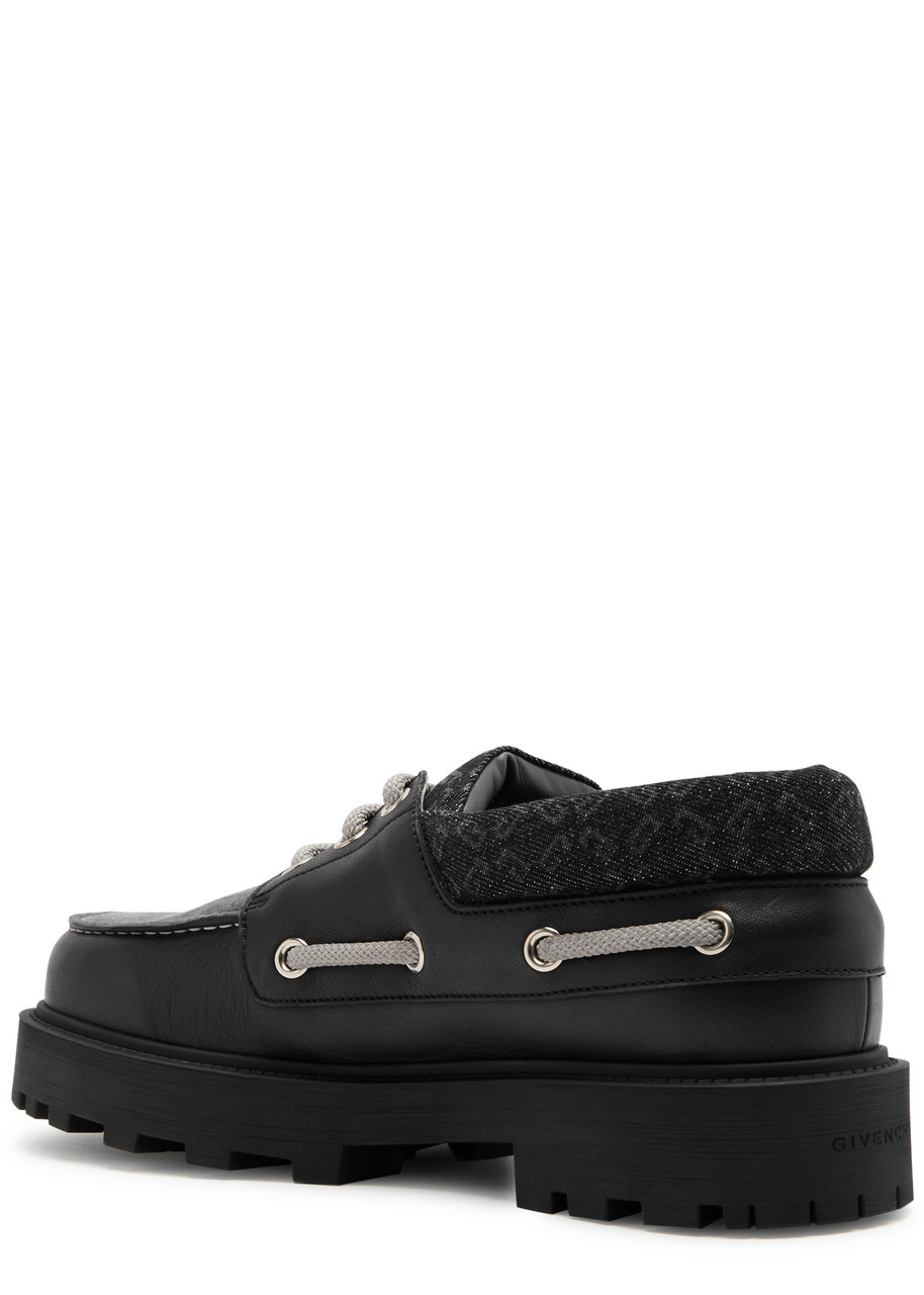 Givenchy Storm Panelled Chunky Boat Shoes - 2