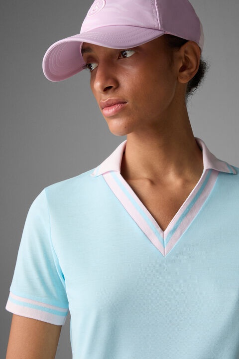 Lydia Polo shirt in Light blue - 4