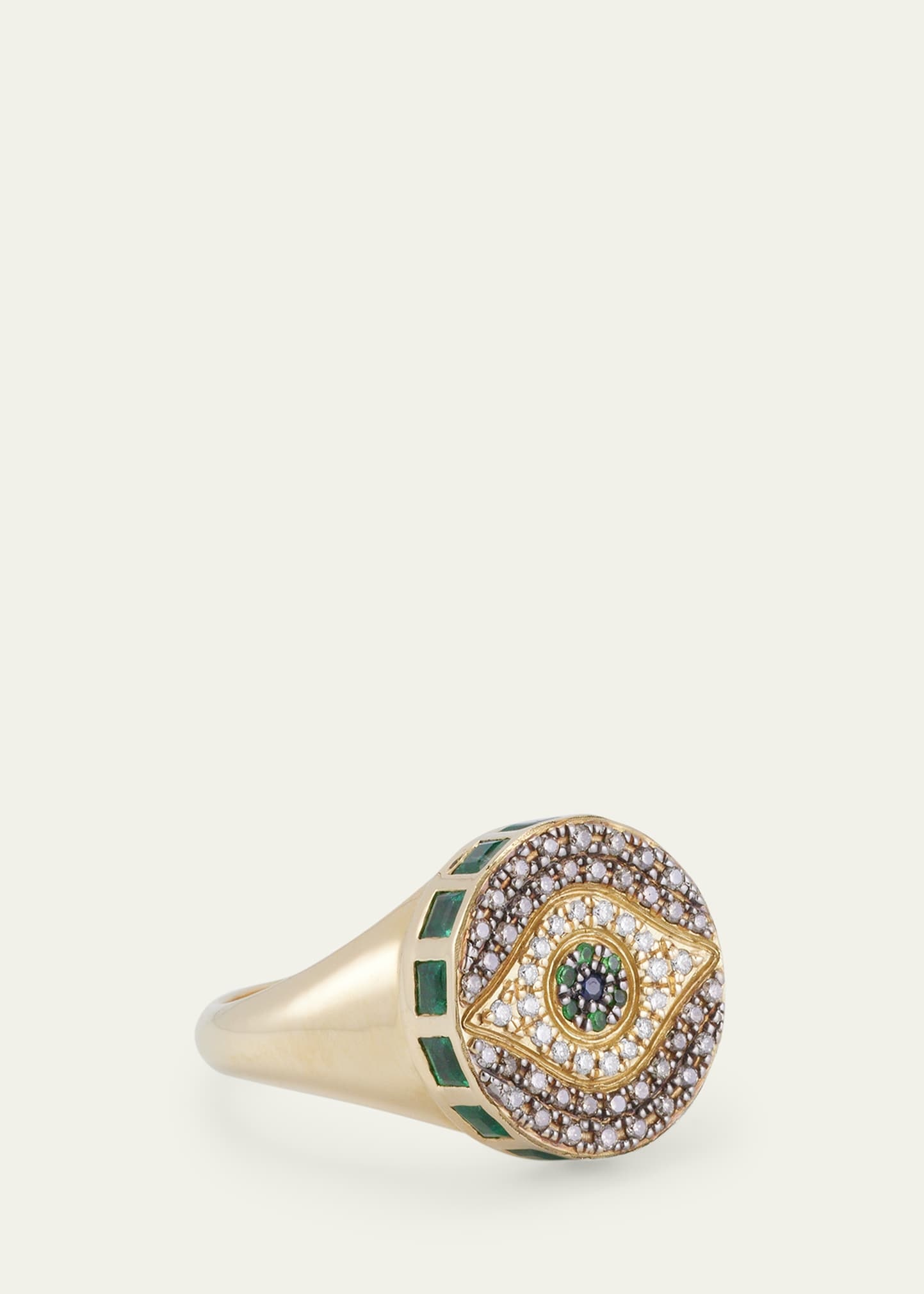 18K Gold Dawn Multi-Stone Chevalier Ring - 3