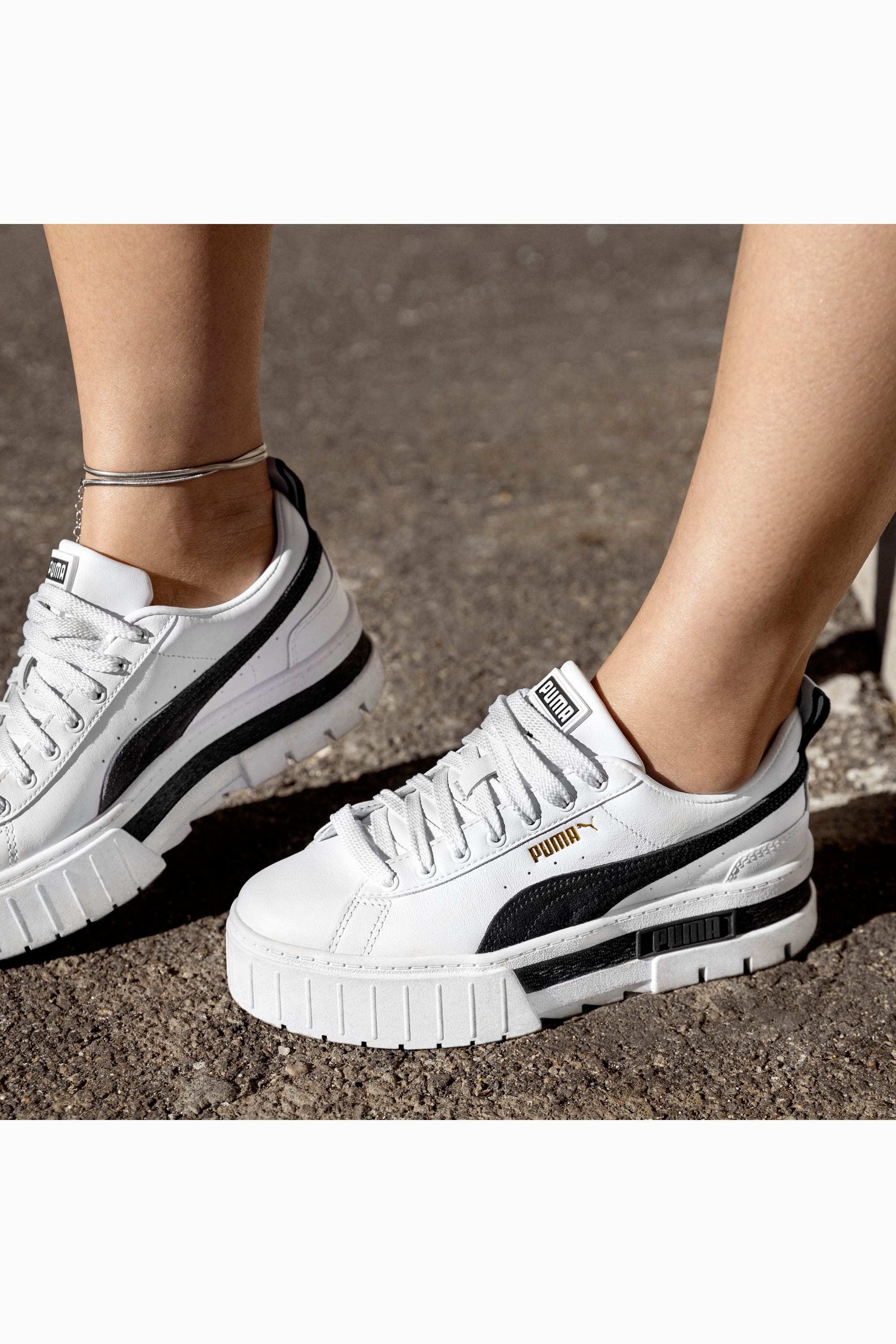 Mayze Leather Women's Sneakers - 10