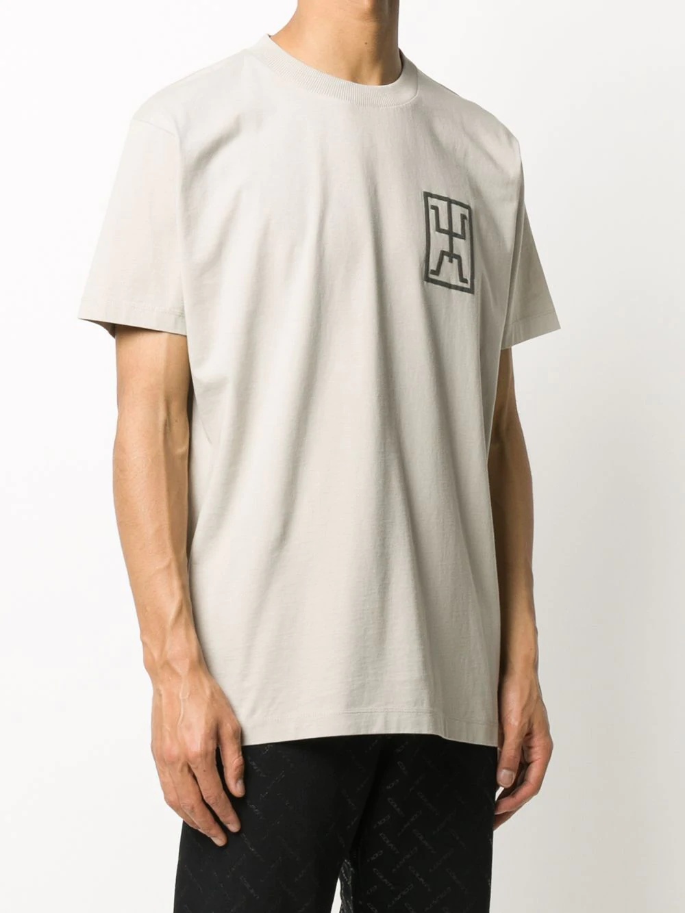 symbol-printed T-shirt - 3