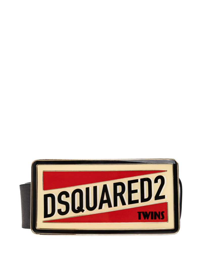 logo-buckle belt 1