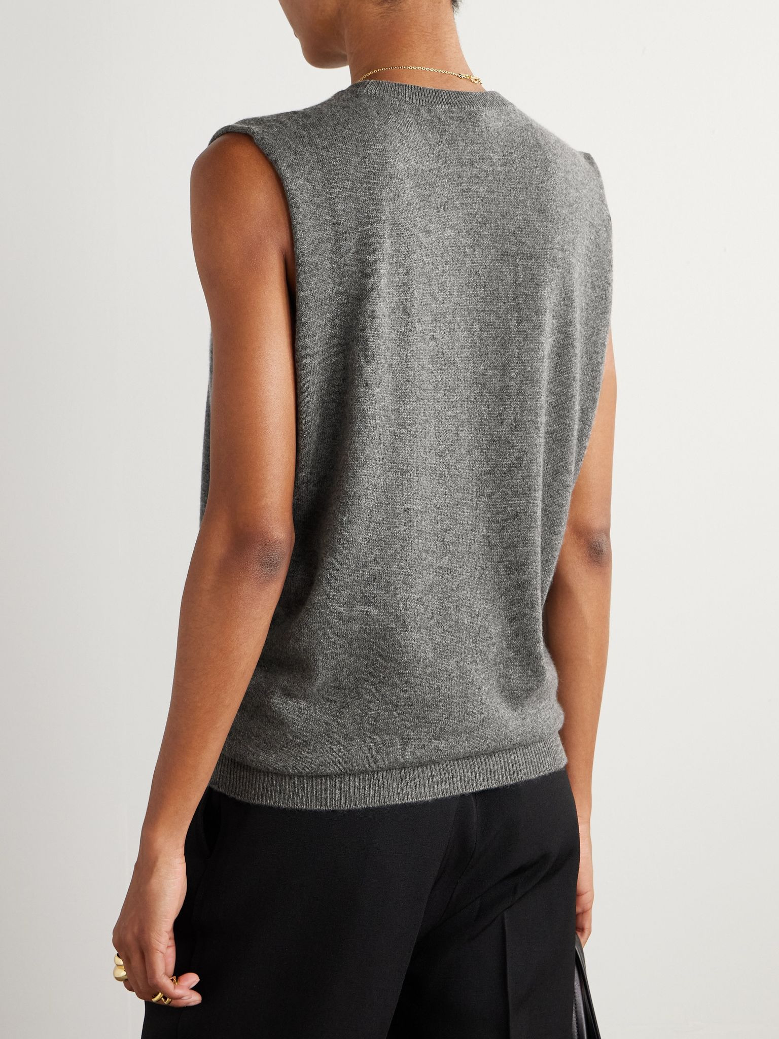 Cashmere vest Gray - 3
