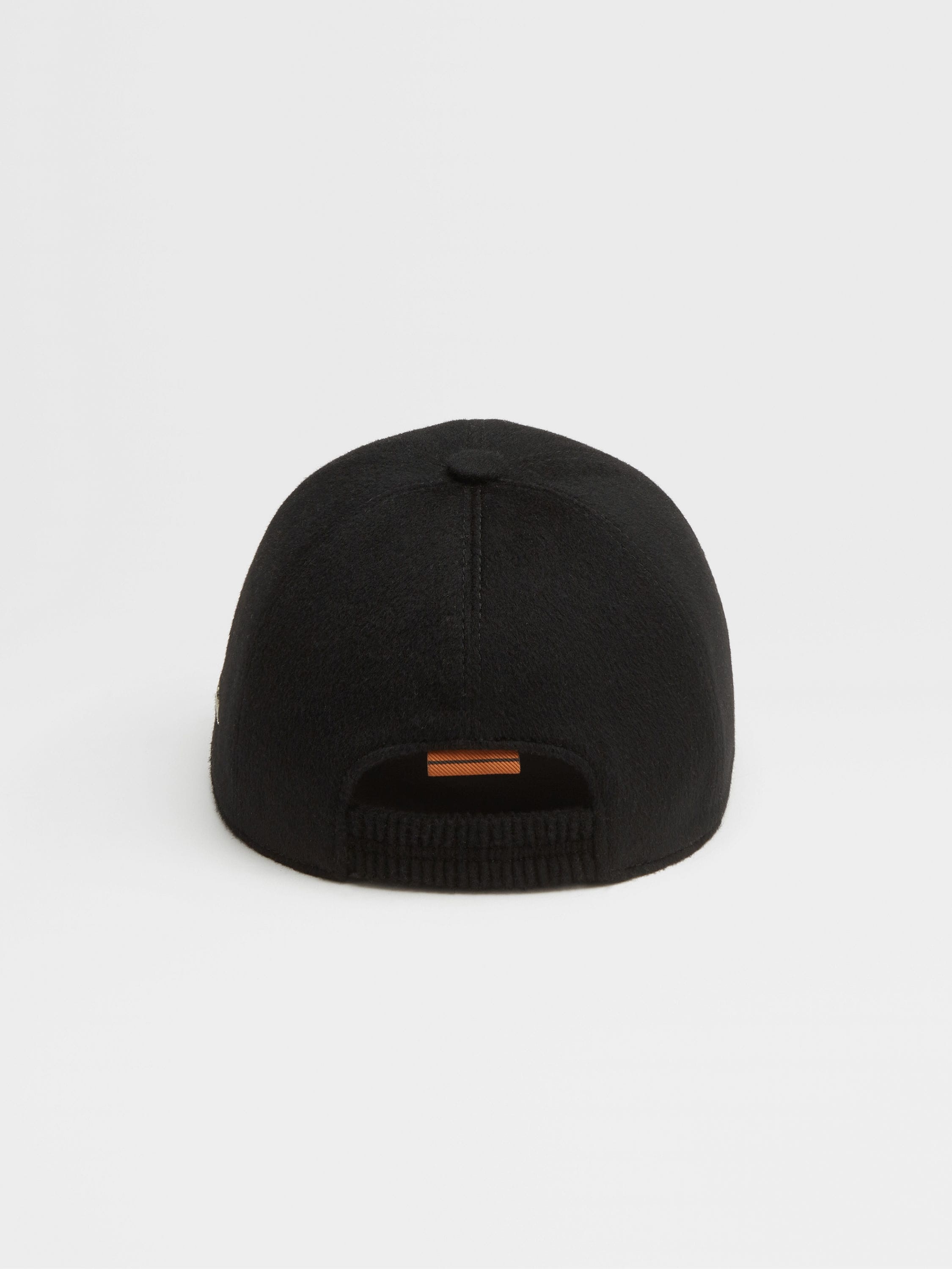 BLACK OASI CASHMERE BASEBALL CAP - 3