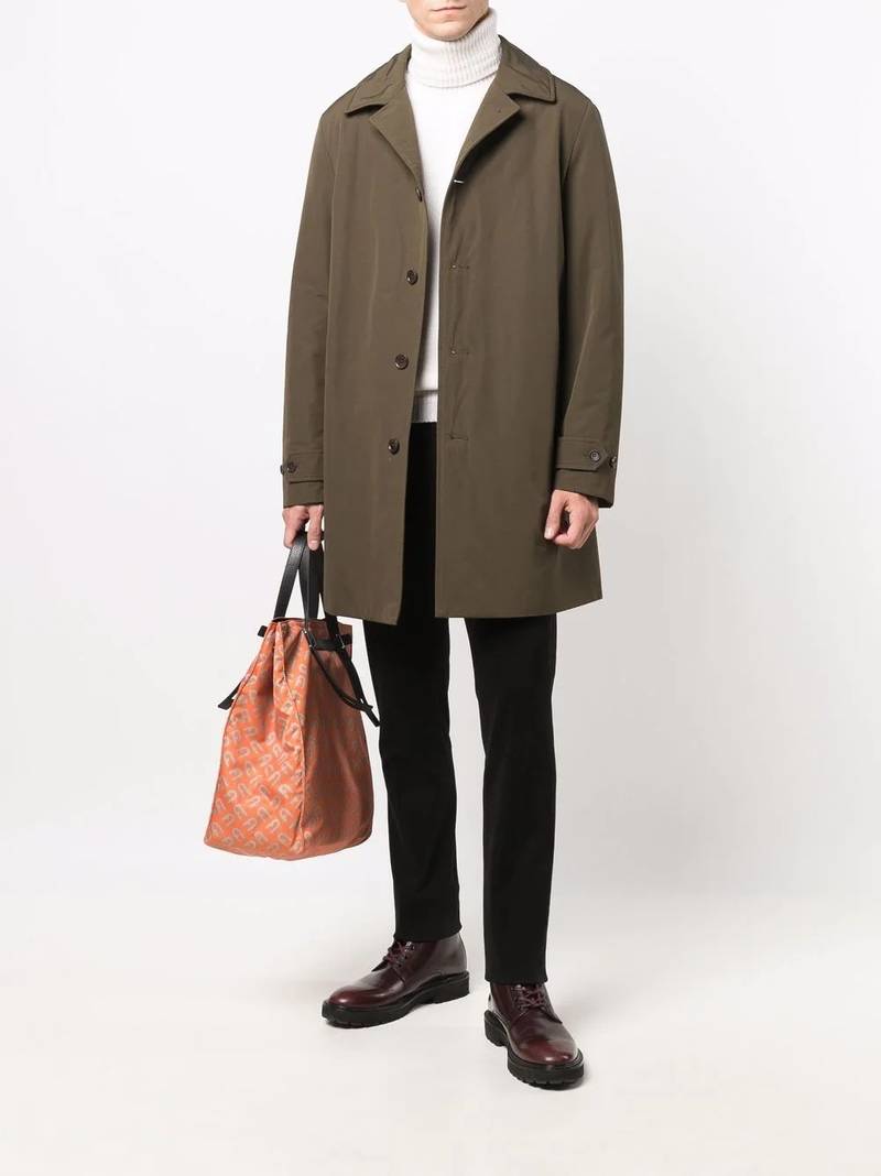 Aspesi single-breasted tailored coat outlook