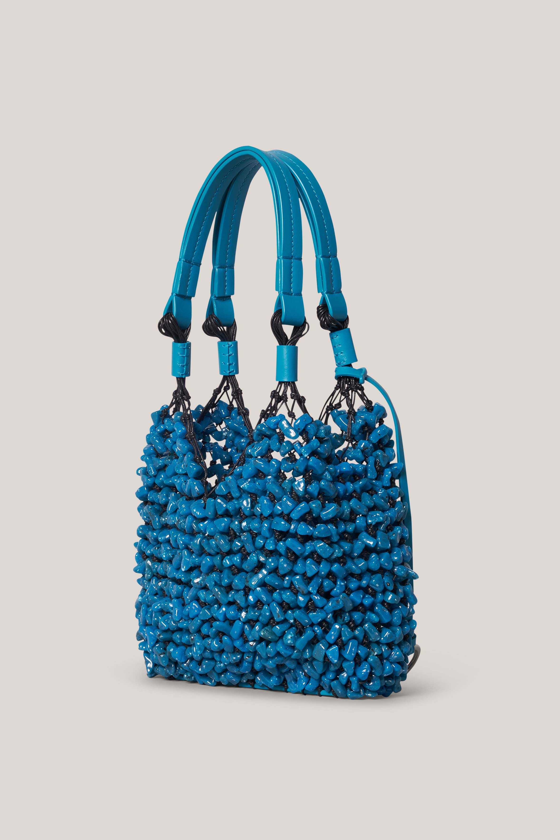 Small Beaded Tote Bag - 3