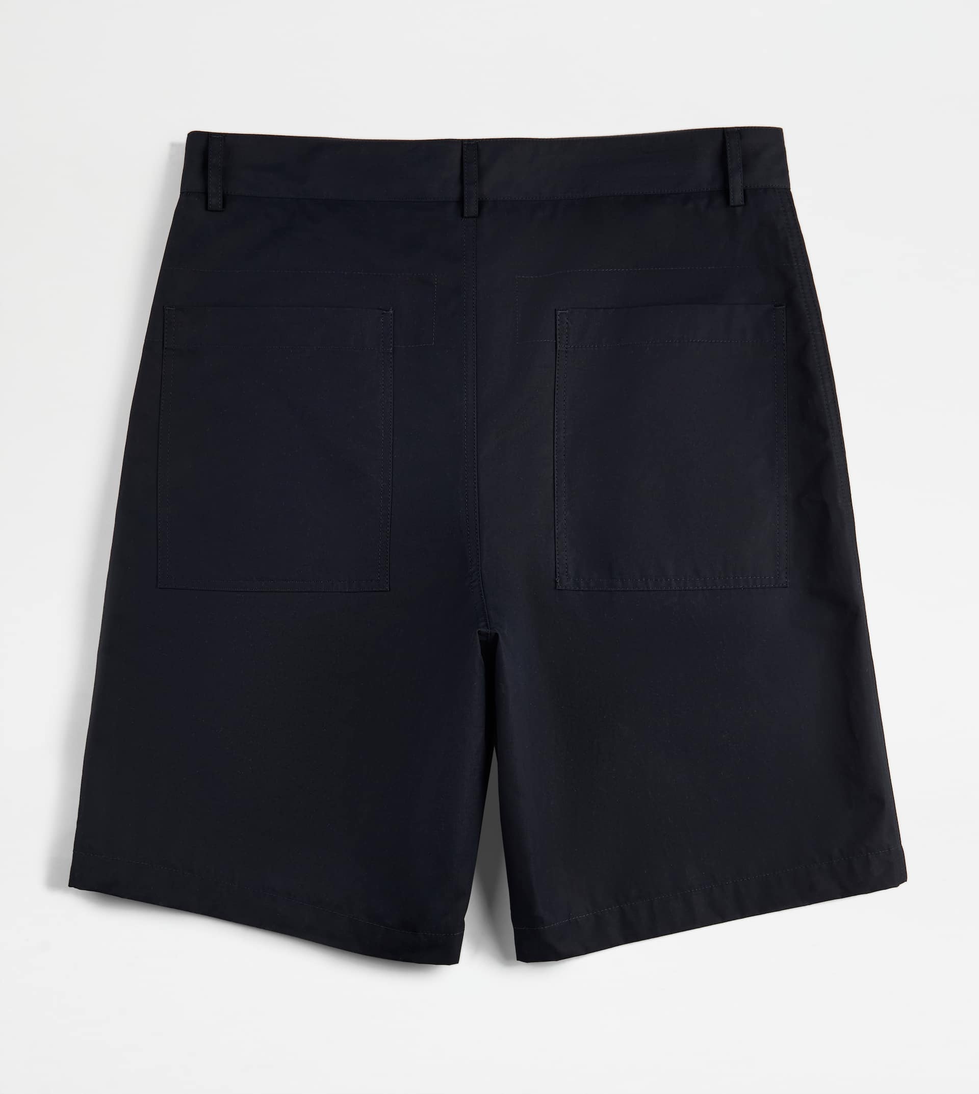 BERMUDA SHORTS IN COTTON - BLUE - 6