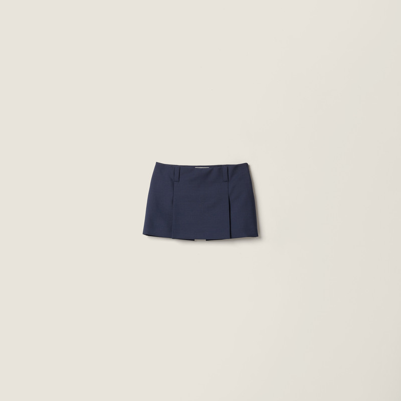Kid mohair miniskirt 1