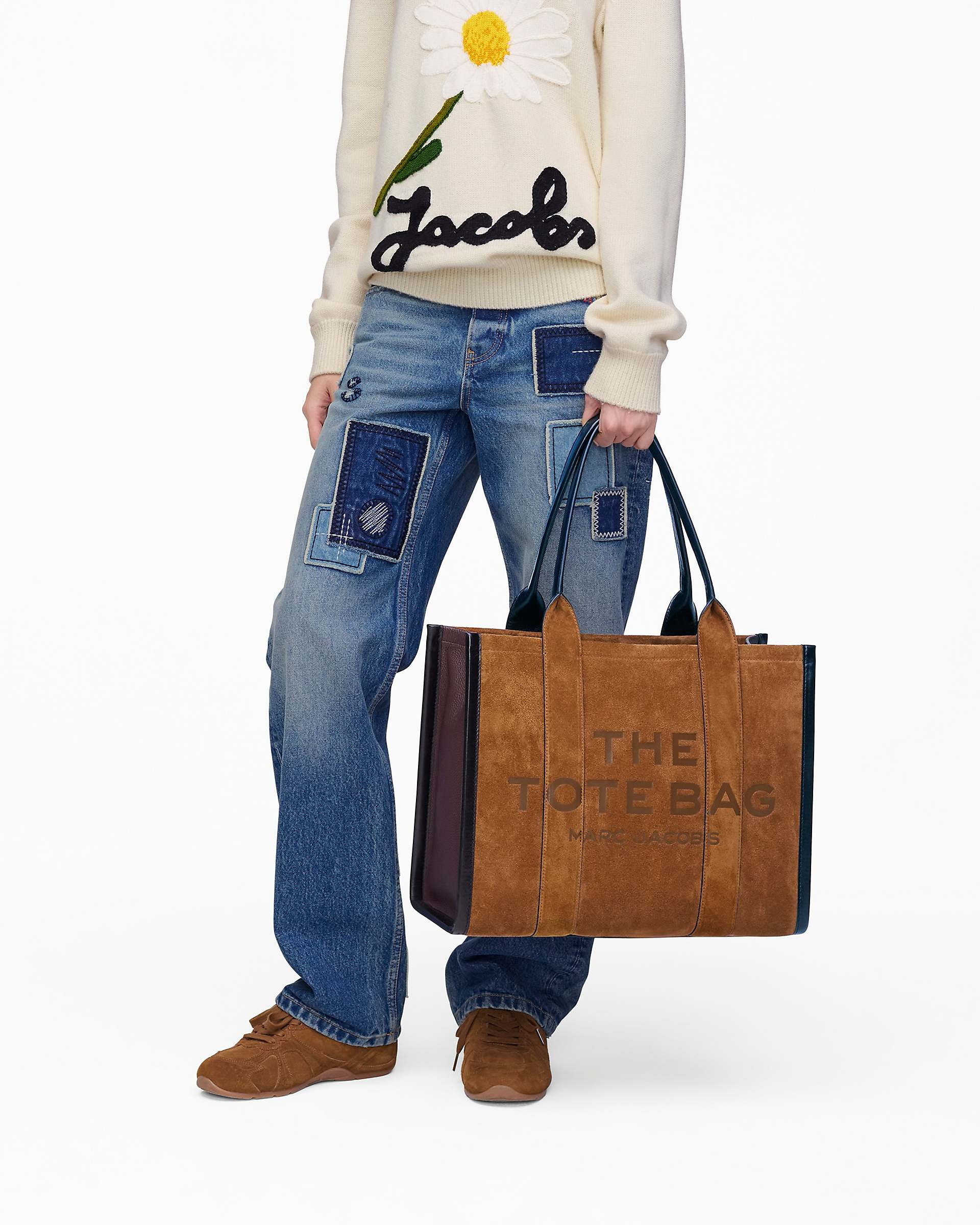 THE SUEDE LARGE TOTE BAG - 8