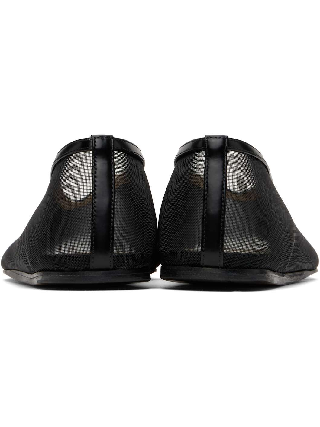 Black Luna Ballerina Flats - 2