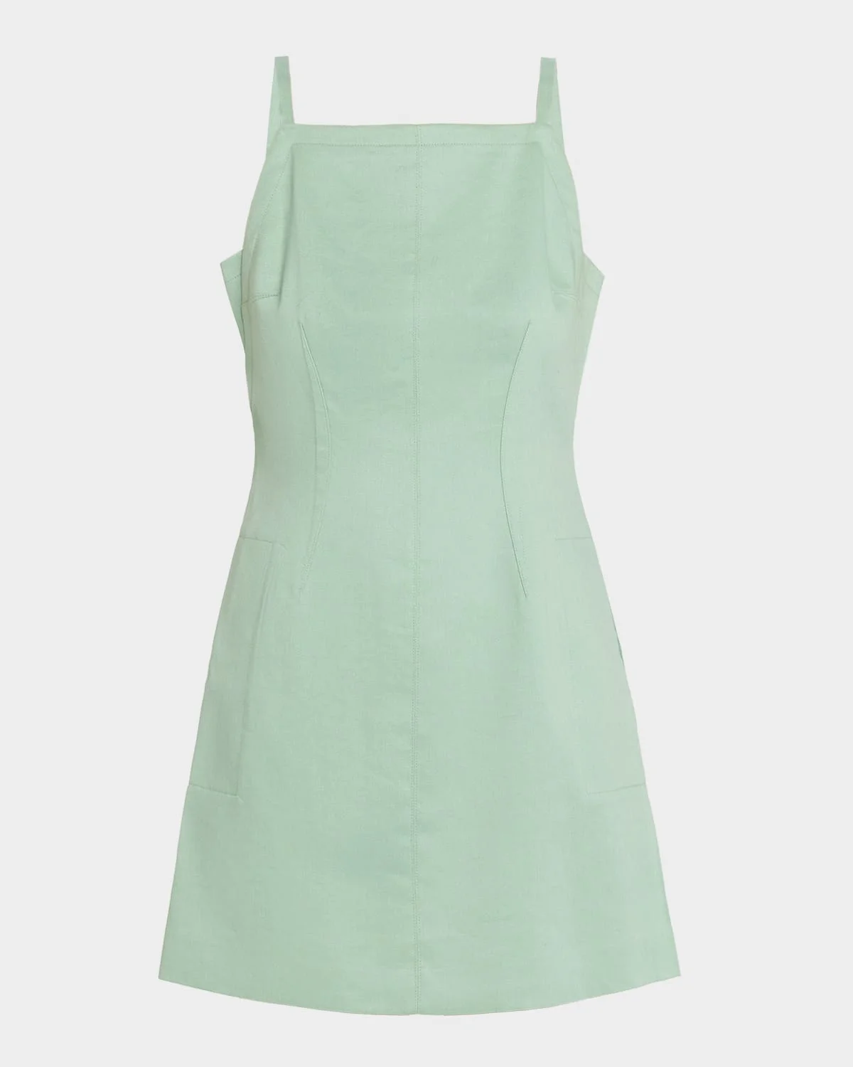 Apron Mini Dress - 1