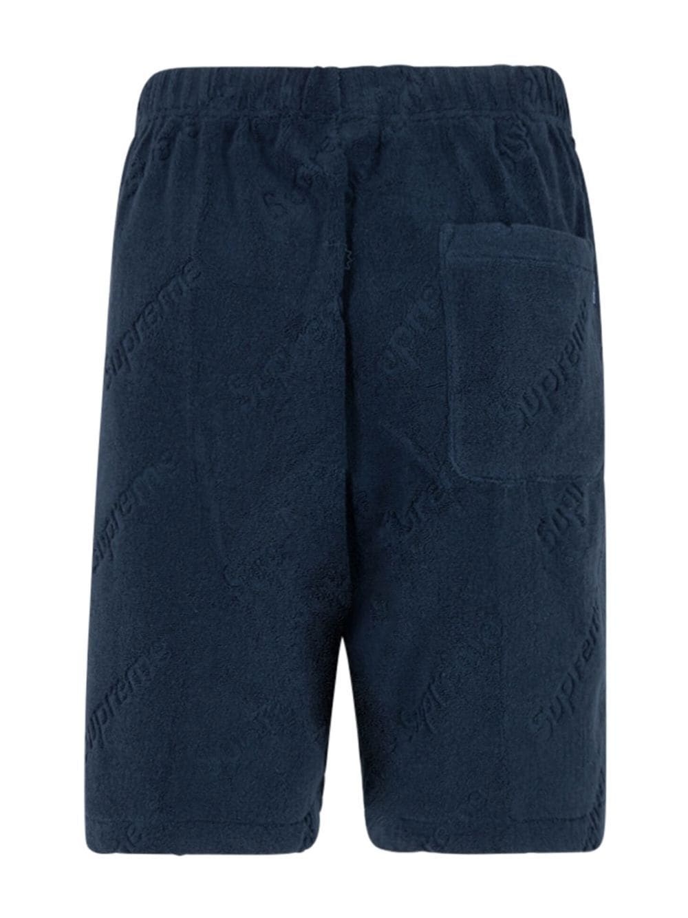 jacquard-logo shorts - 2
