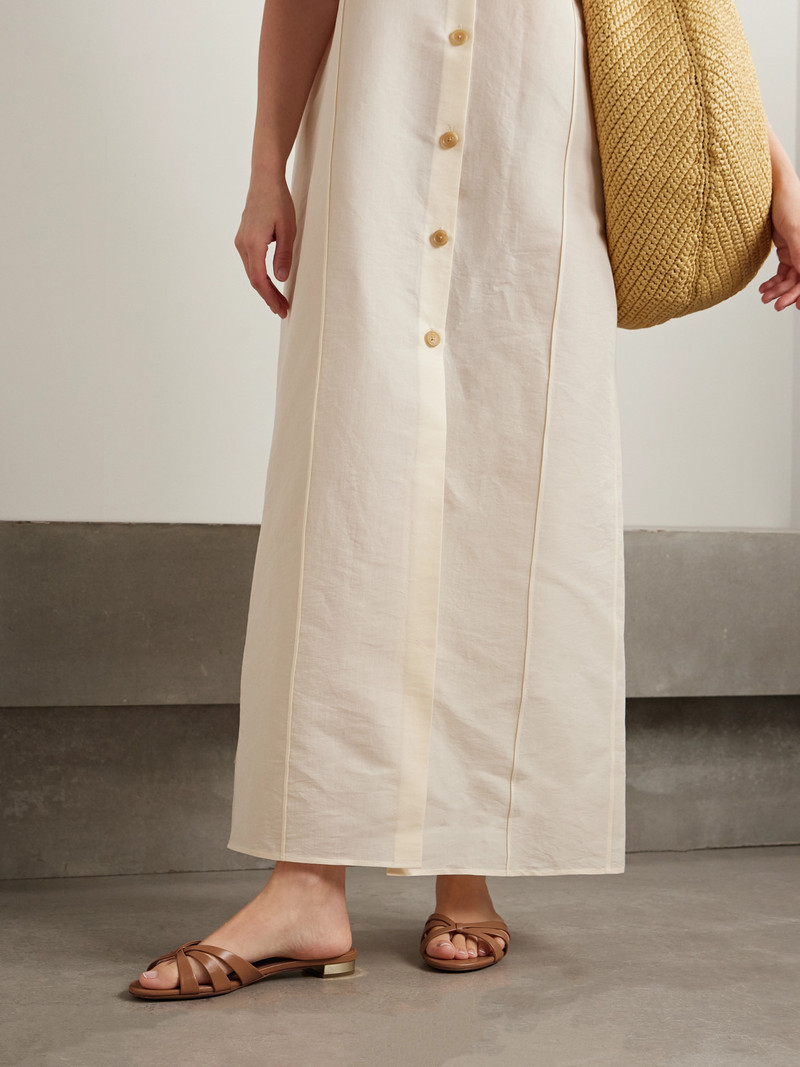 AQUAZZURA Tati Leather Slides outlook