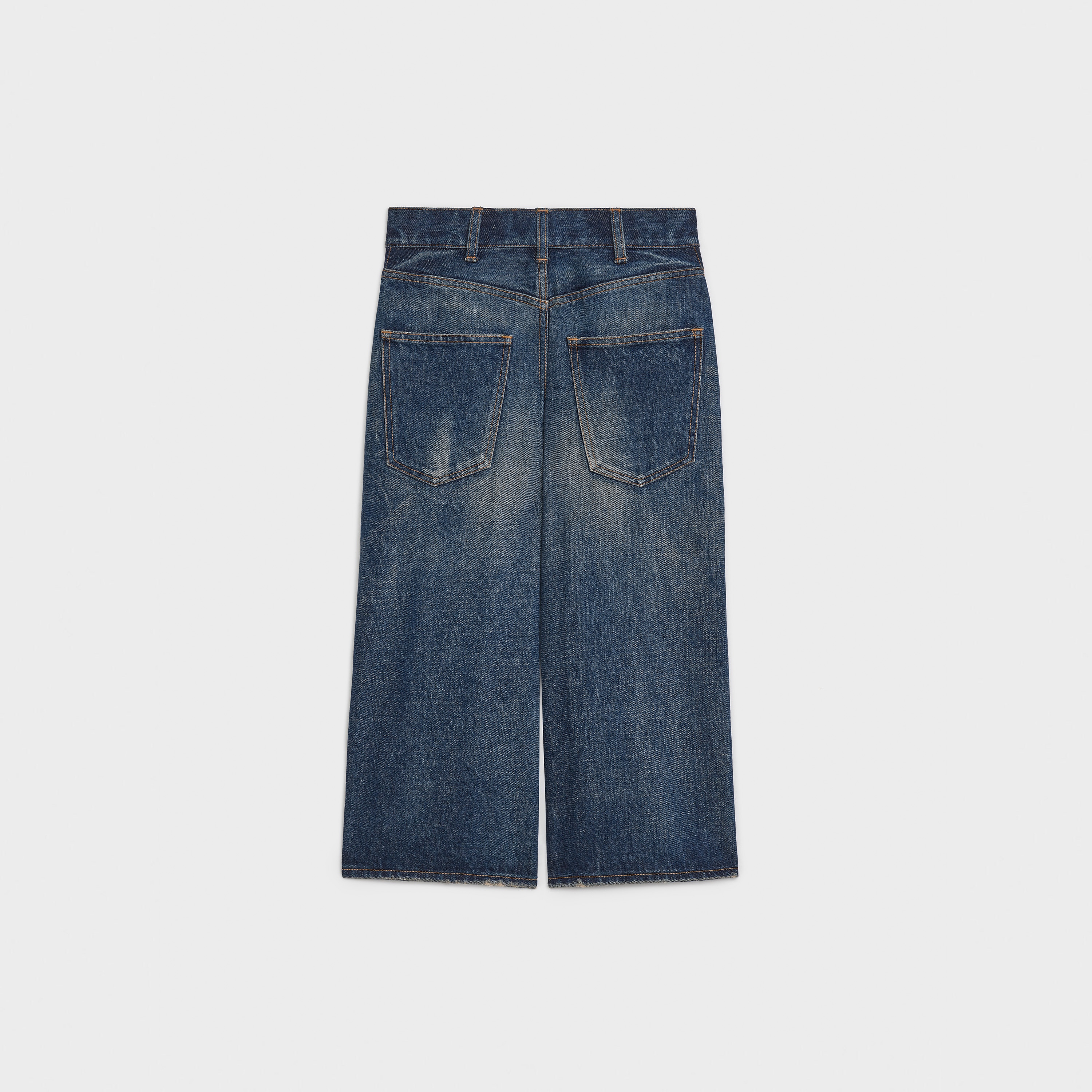 CULOTTES IN PERFECT UNION WASH DENIM - 2