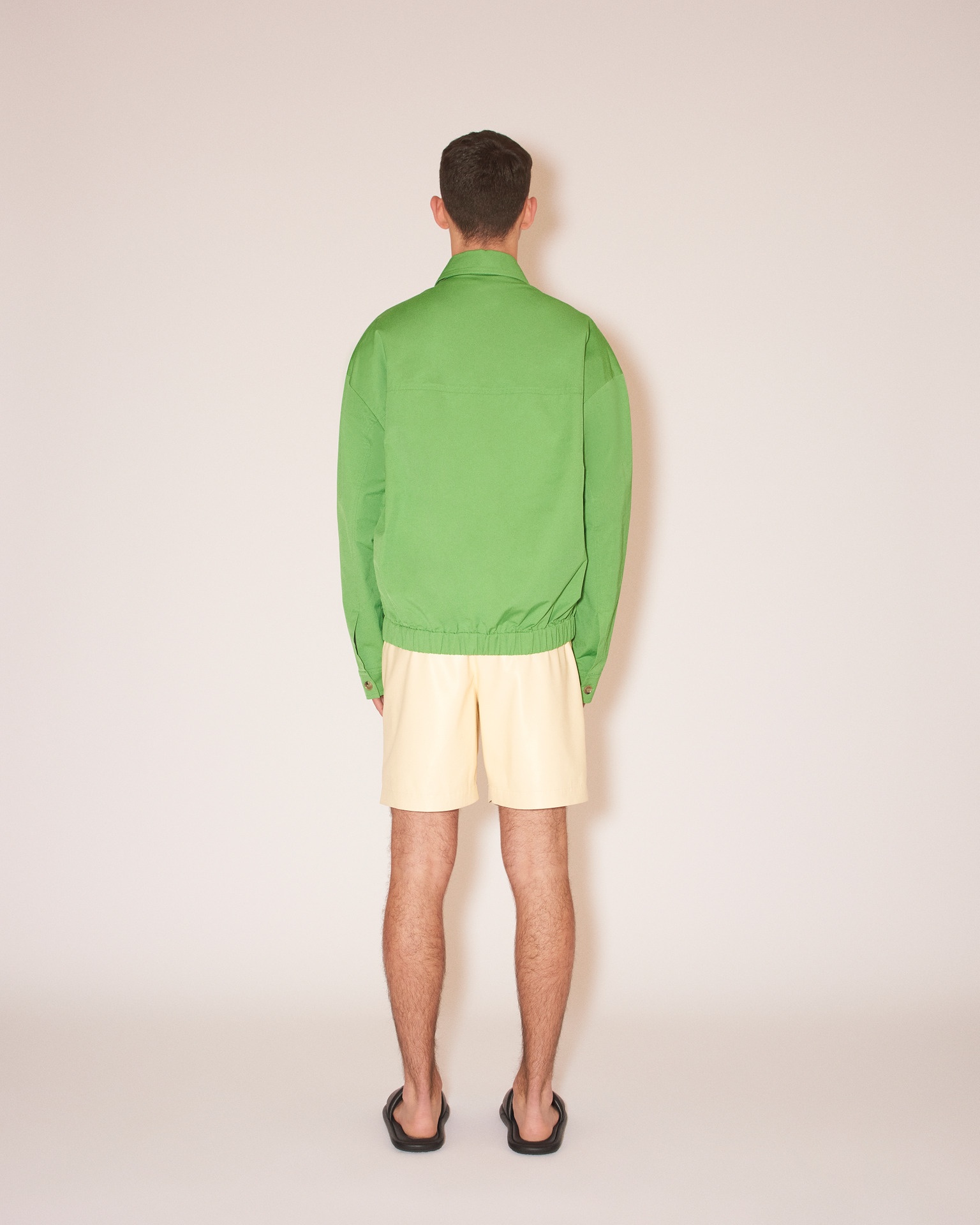 BENO - Tech twill box-fit jacket - Green - 5