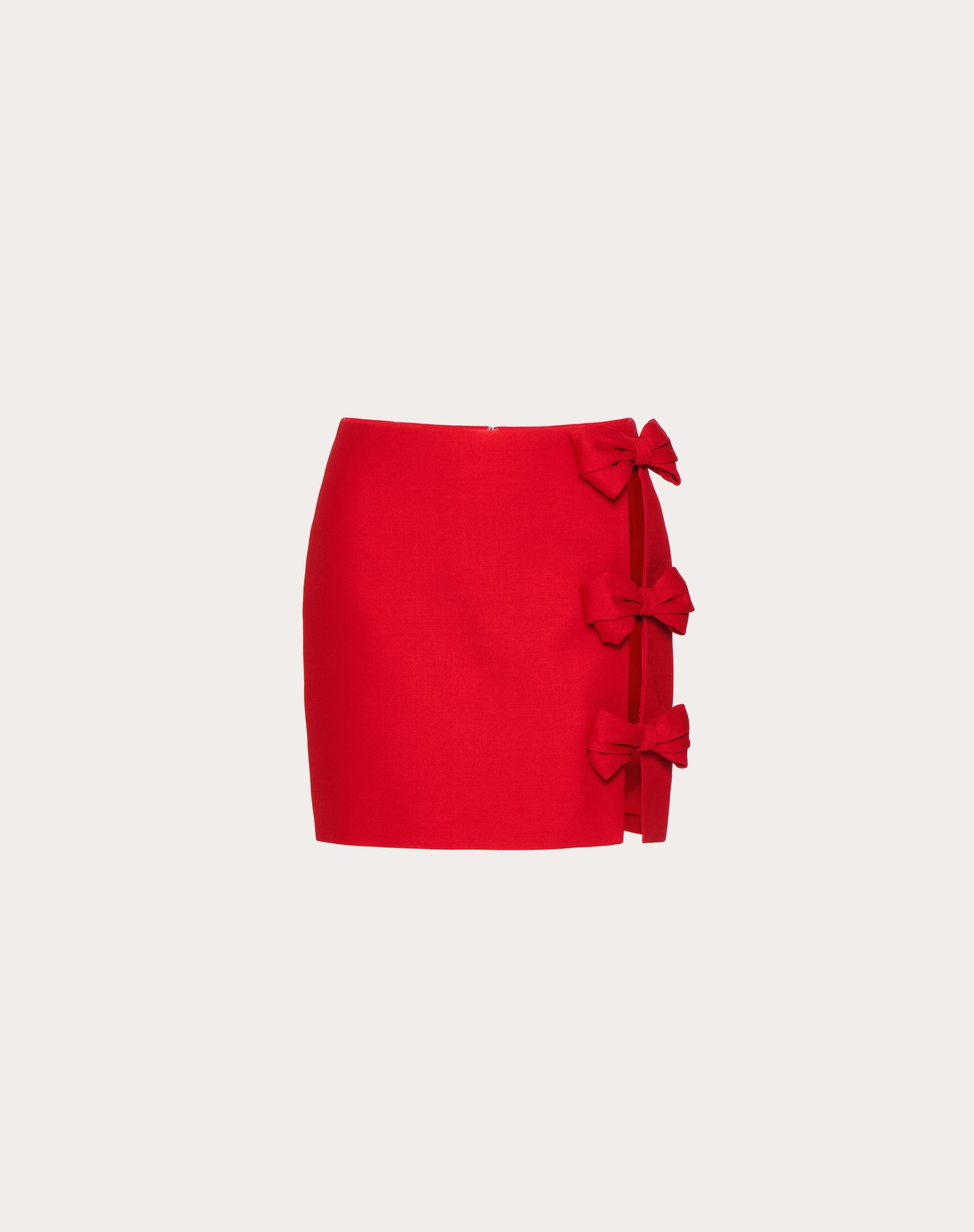 CREPE COUTURE MINI SKIRT - 1