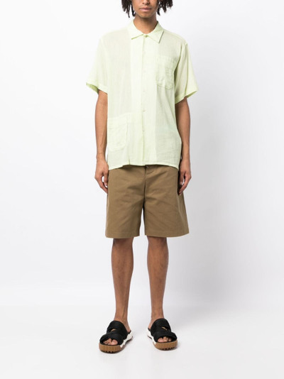 Engineered Garments Camp patch-pocket cotton shirt outlook