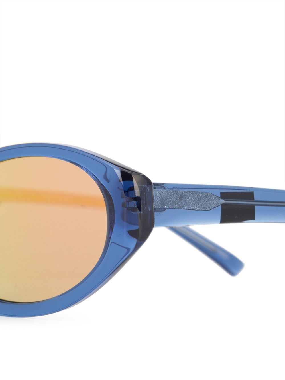 oval-frame sunglasses - 3