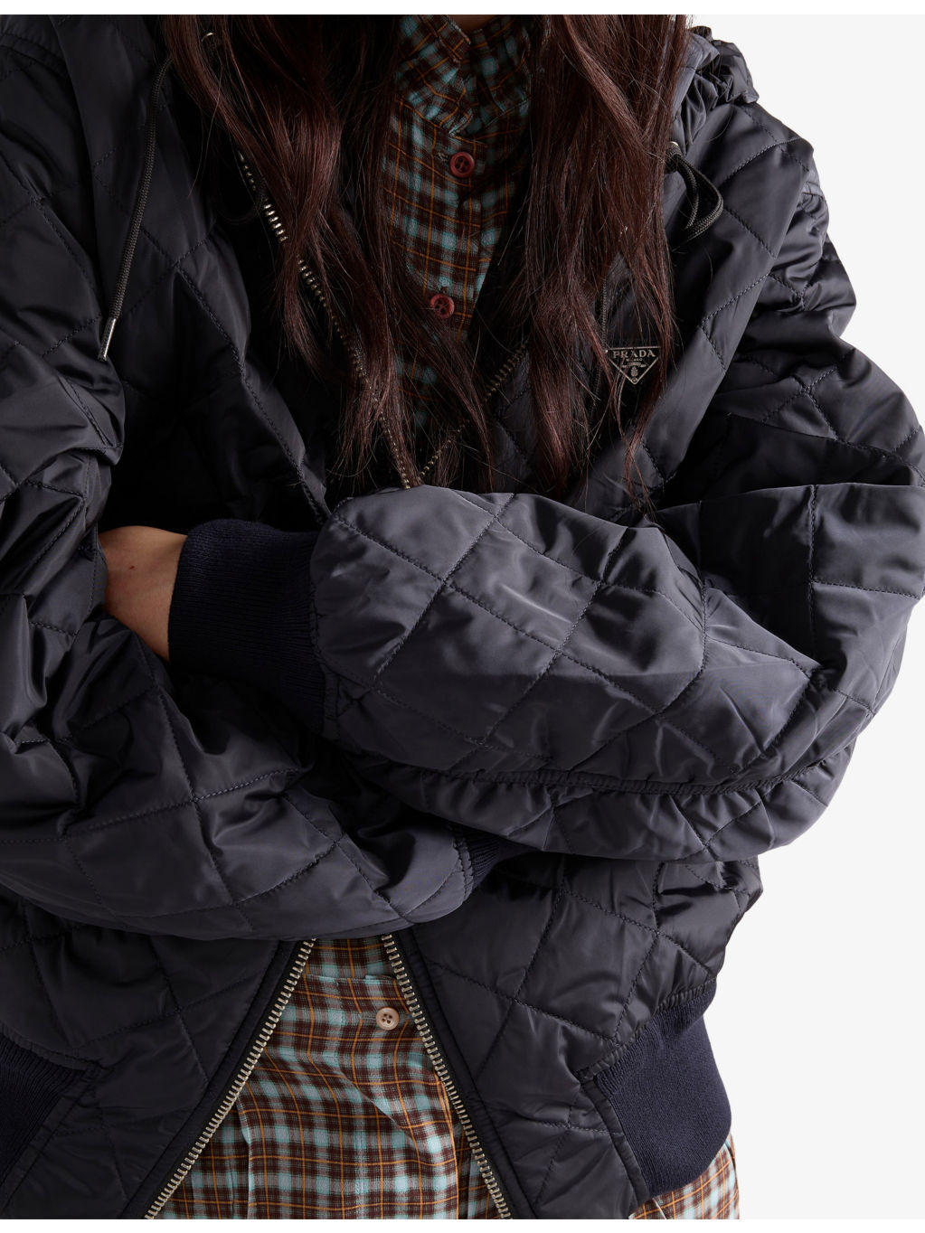 Re Nylon Lightweight Quilted Woven Jacket - 3