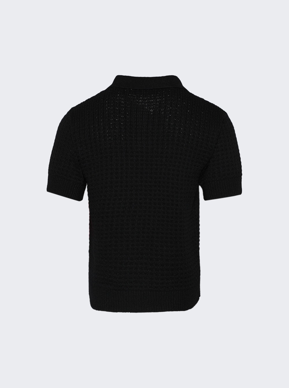 Nora Lite Check Polo Black - 2