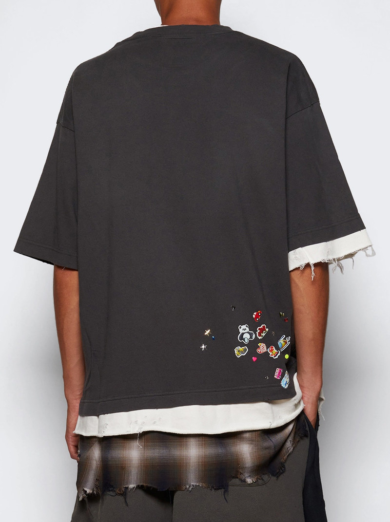 Triple Layered Tee Black 4