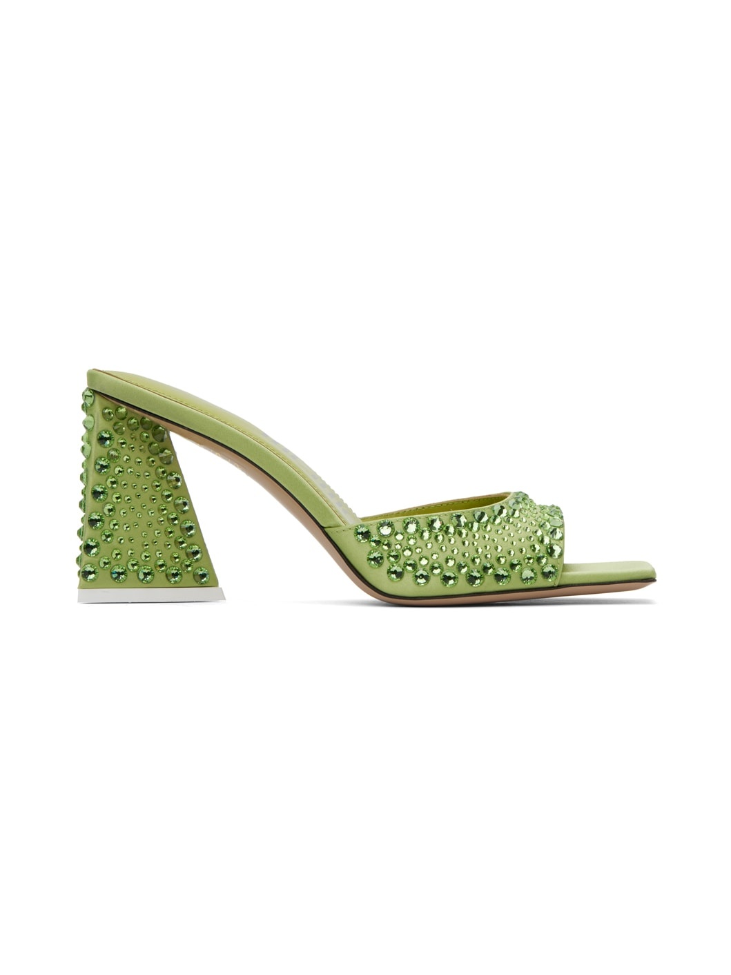 Green Mini Devon Mules - 1