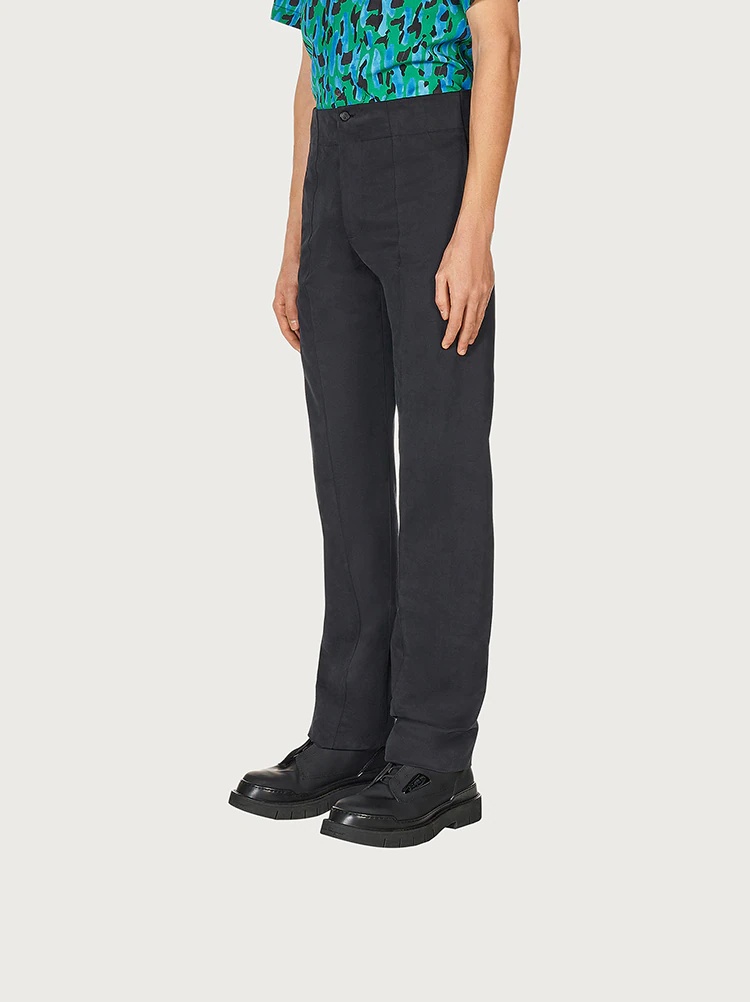FLAT FRONT TROUSER - 5