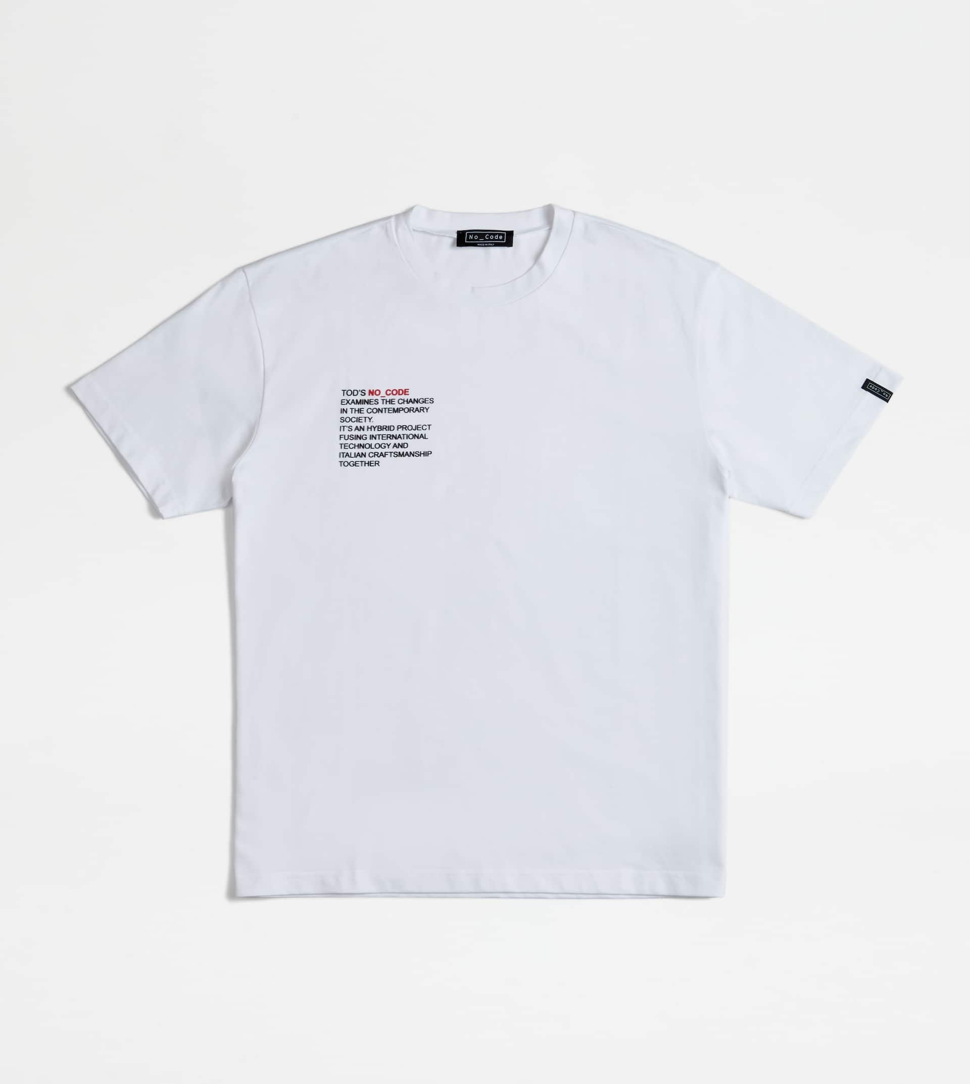 T-SHIRT NO_CODE - WHITE - 1