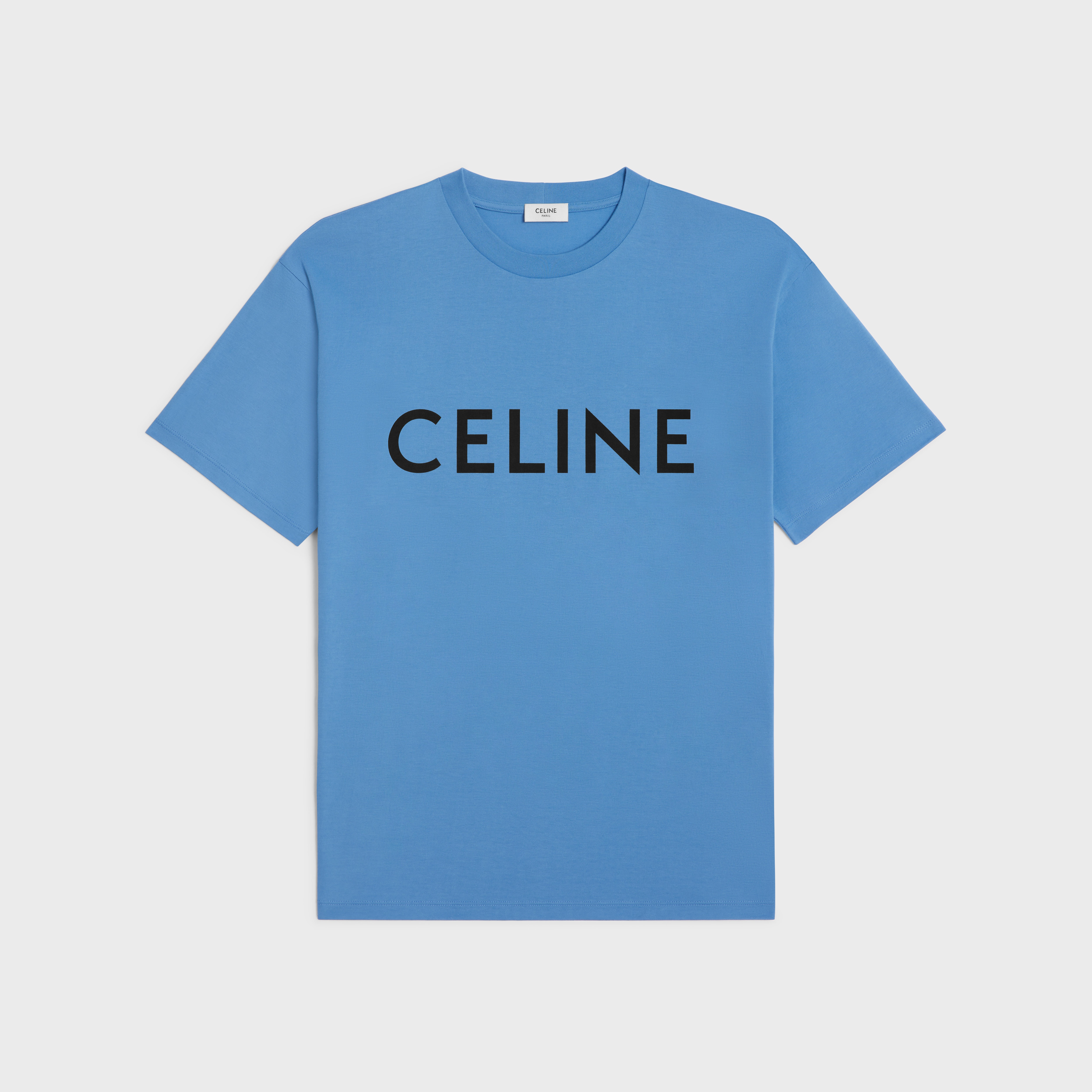 celine loose t-shirt in cotton jersey - 1