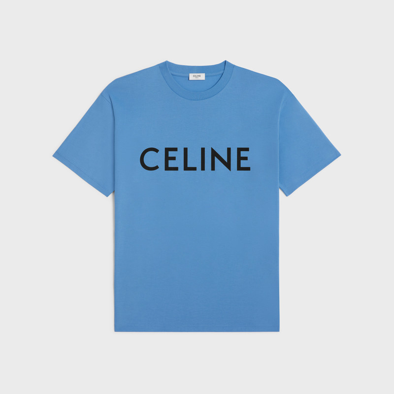 celine loose t-shirt in cotton jersey 1