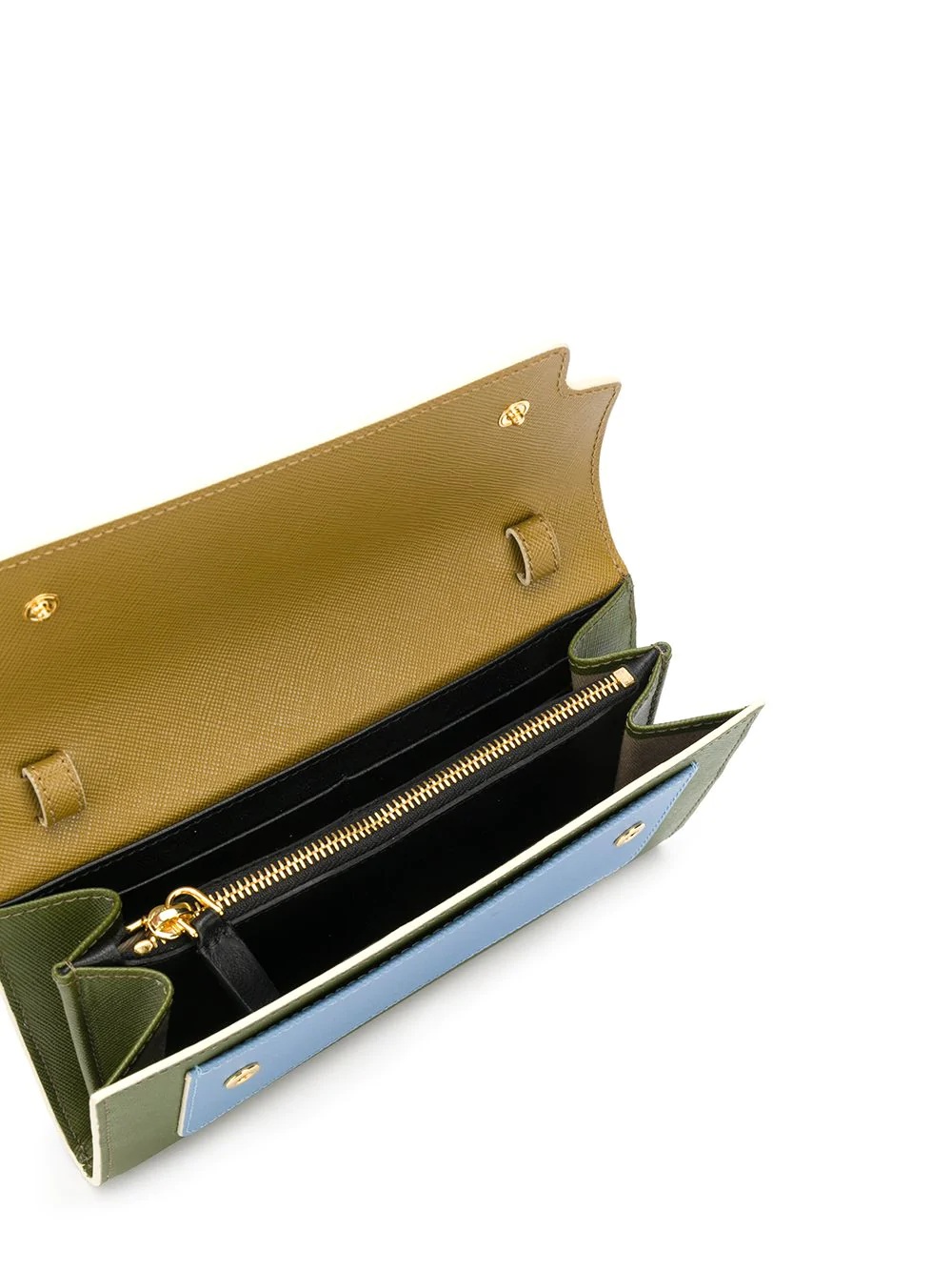 Bellows wallet with shoulder strap - 3