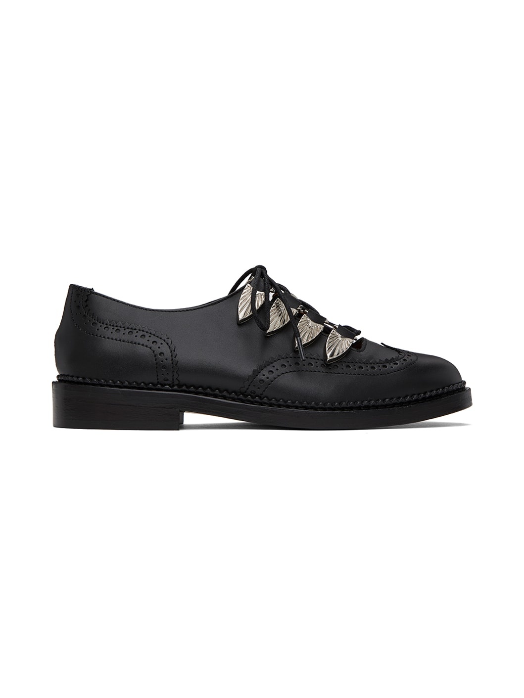 Black Ghillie Oxfords - 1