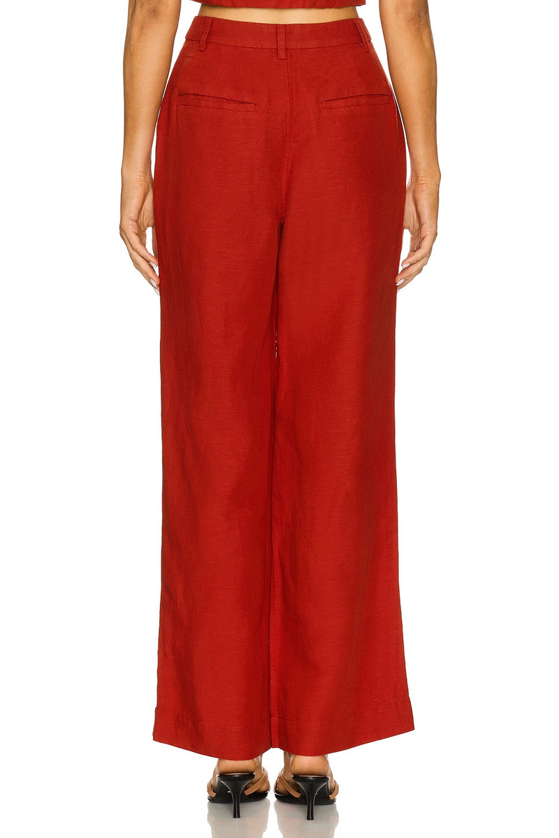 Air Linen Pleated Trouser 4