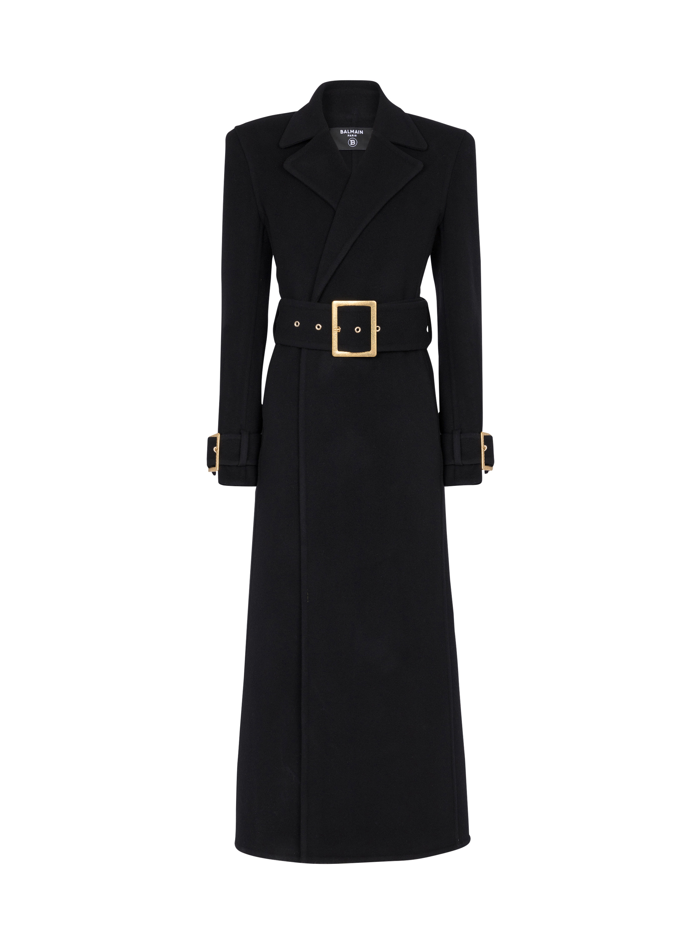 Long coat with belt - 1