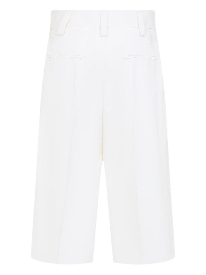 Carven pleated shorts outlook