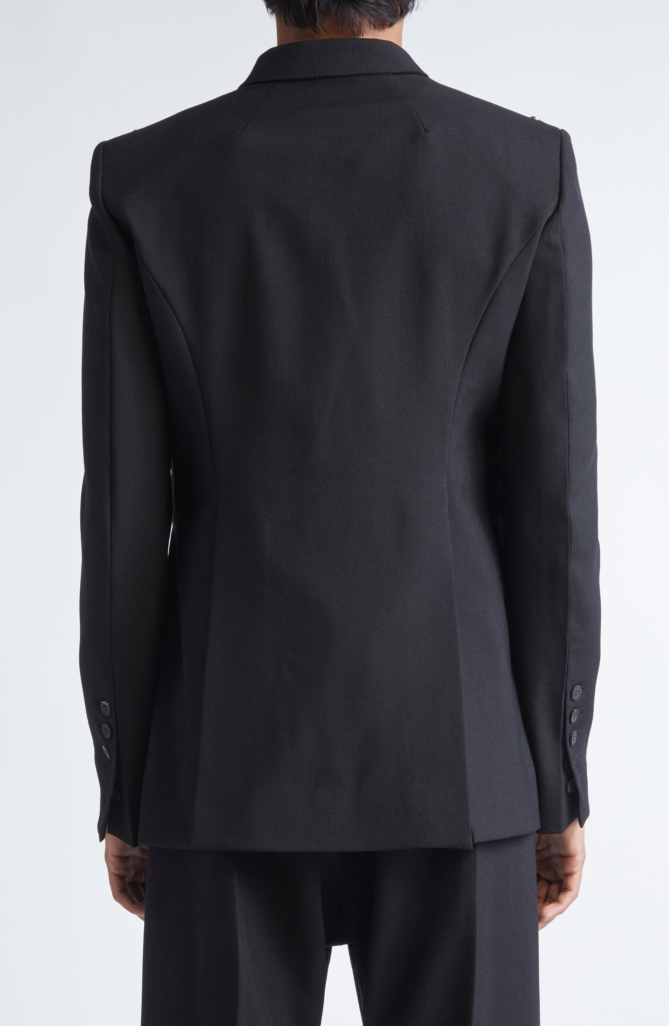 Rick Owens Fogpocket Wool Blazer in Black at Nordstrom - 3