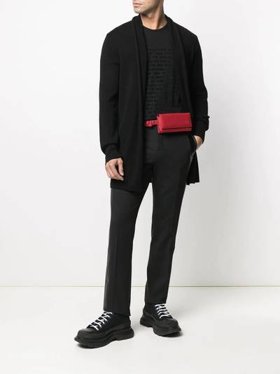 Rick Owens panelled tailored trousers outlook