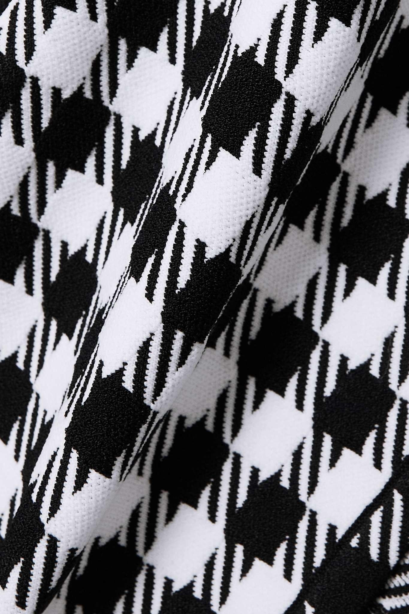 Houndstooth knitted cardigan - 5
